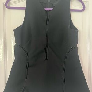 Kendall & Kylie Black Sleeveless blouse M